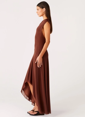 Danika Maxi Dress - Chocolate Danika Maxi Dress - Chocolate