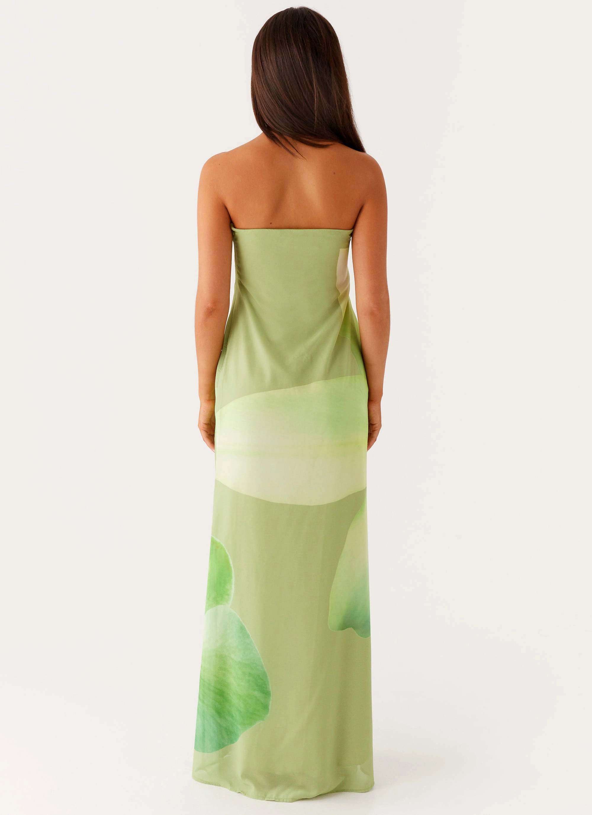 Darcy Maxi Dress - Green Floral