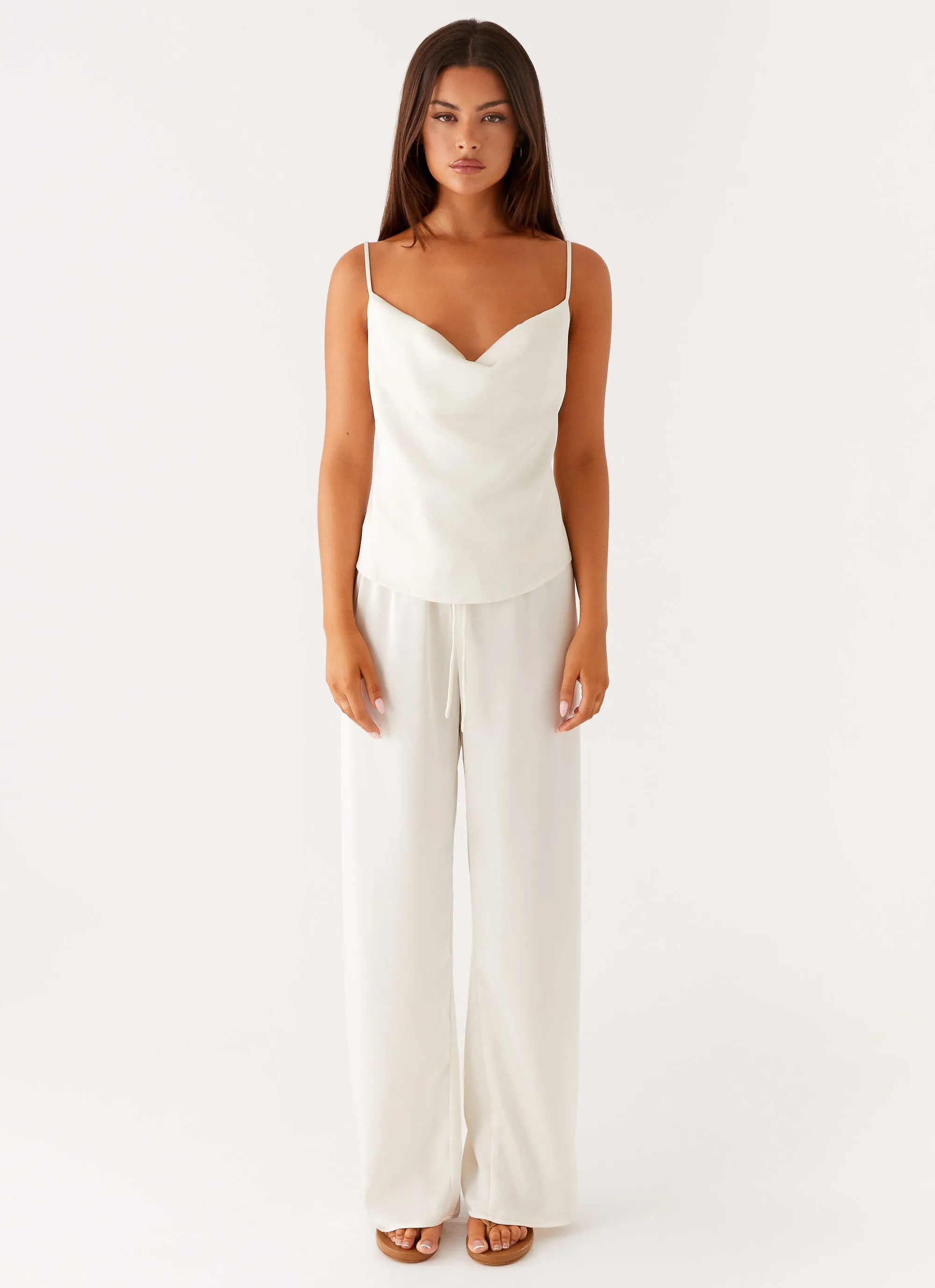 Deacon Low Rise Pants - Butter