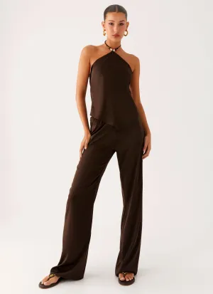 Deacon Low Rise Pants - Chocolate Deacon Low Rise Pants - Chocolate