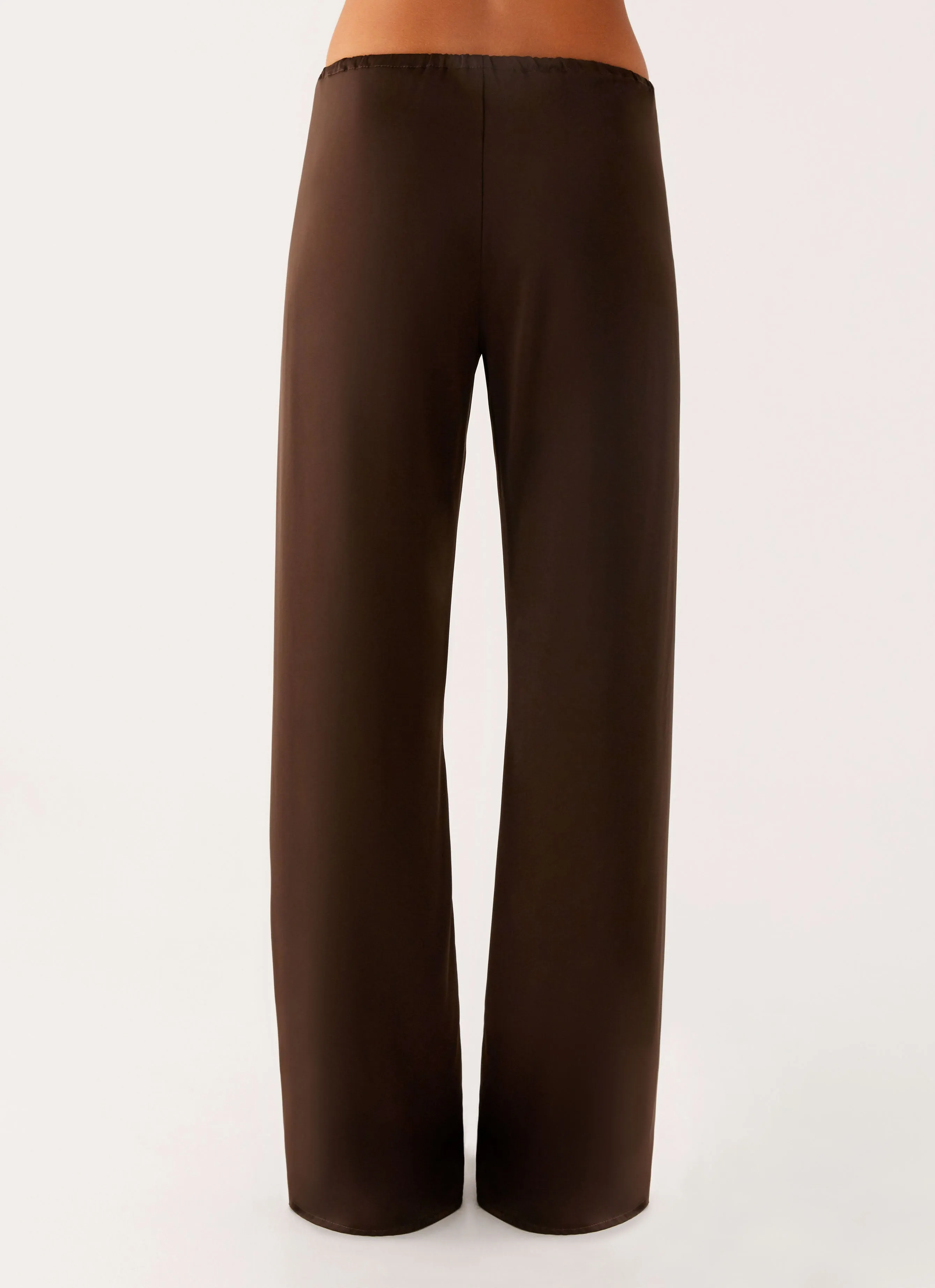 Deacon Low Rise Pants - Chocolate