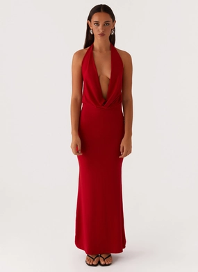 Dedicated Maxi Dress - Red Dedicated Maxi Dress - Red