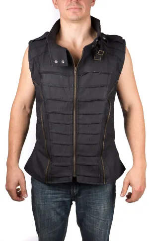 Denim Steampunk Vest Denim Steampunk Vest