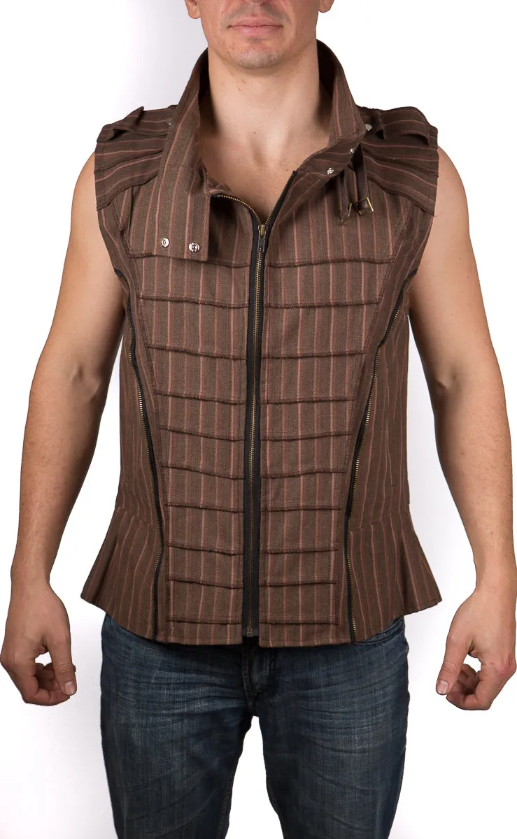 Denim Steampunk Vest