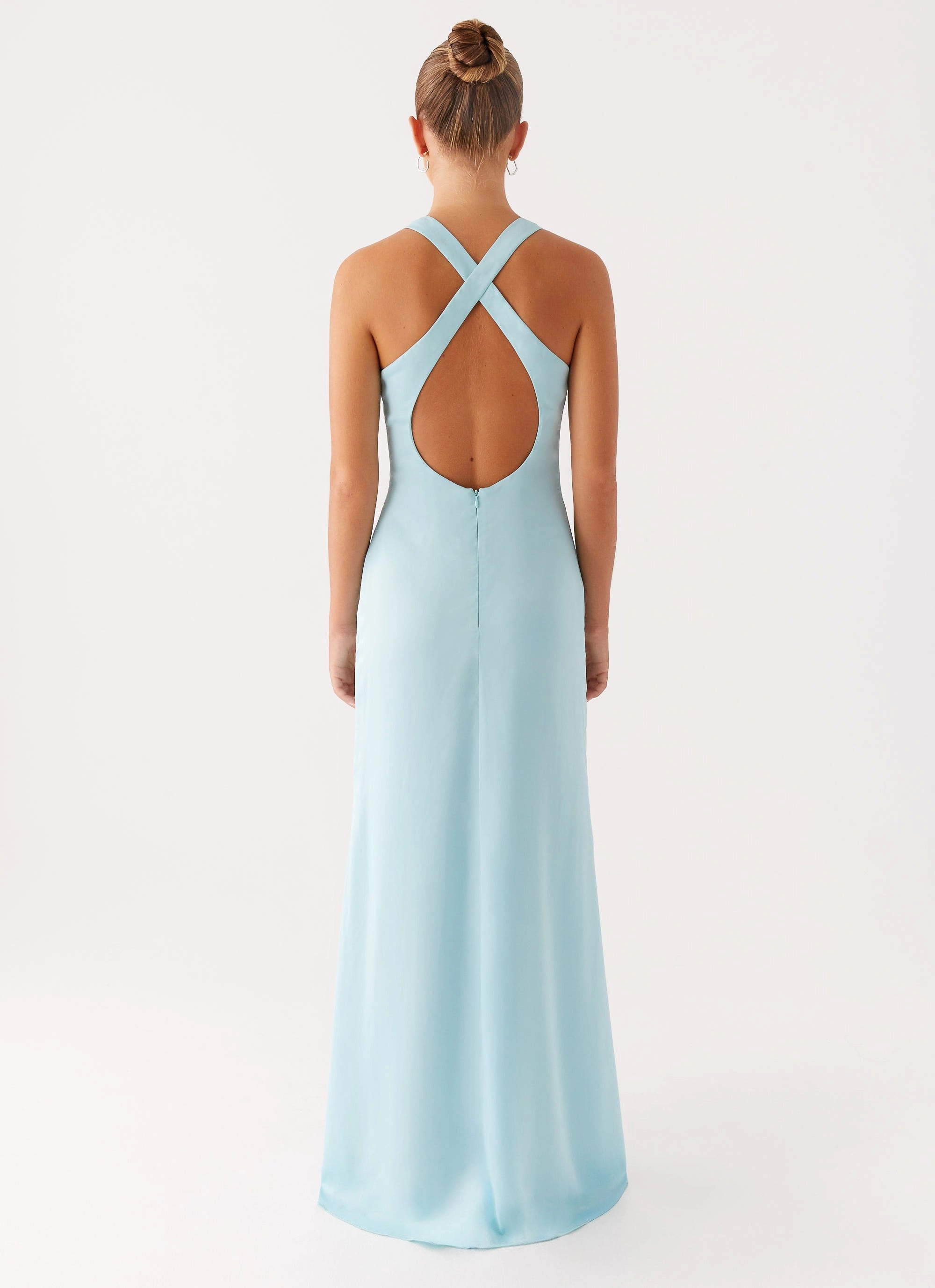 Desi Halterneck Maxi Dress - Mint
