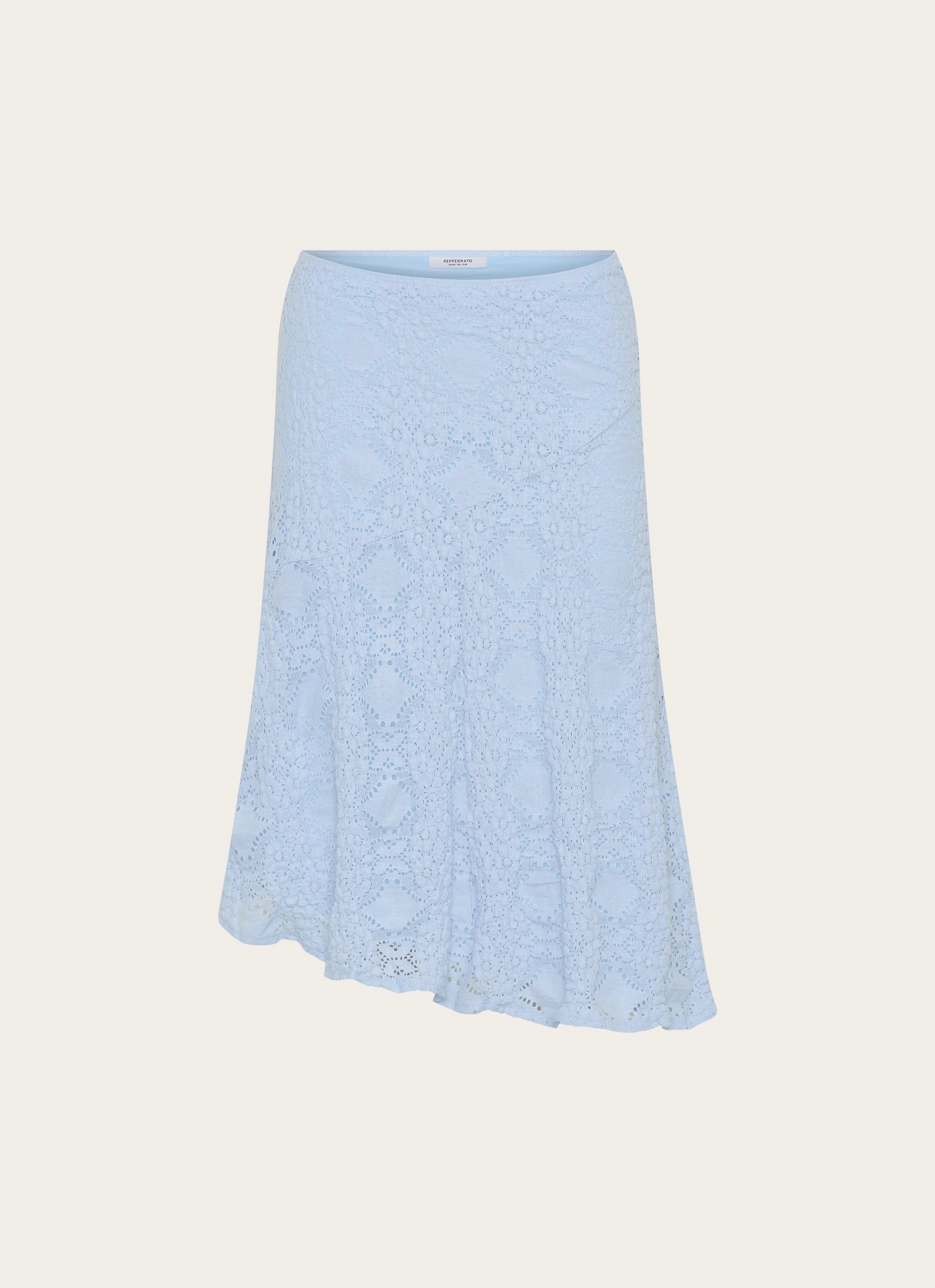 Diamond Sky Midi Skirt - Blue