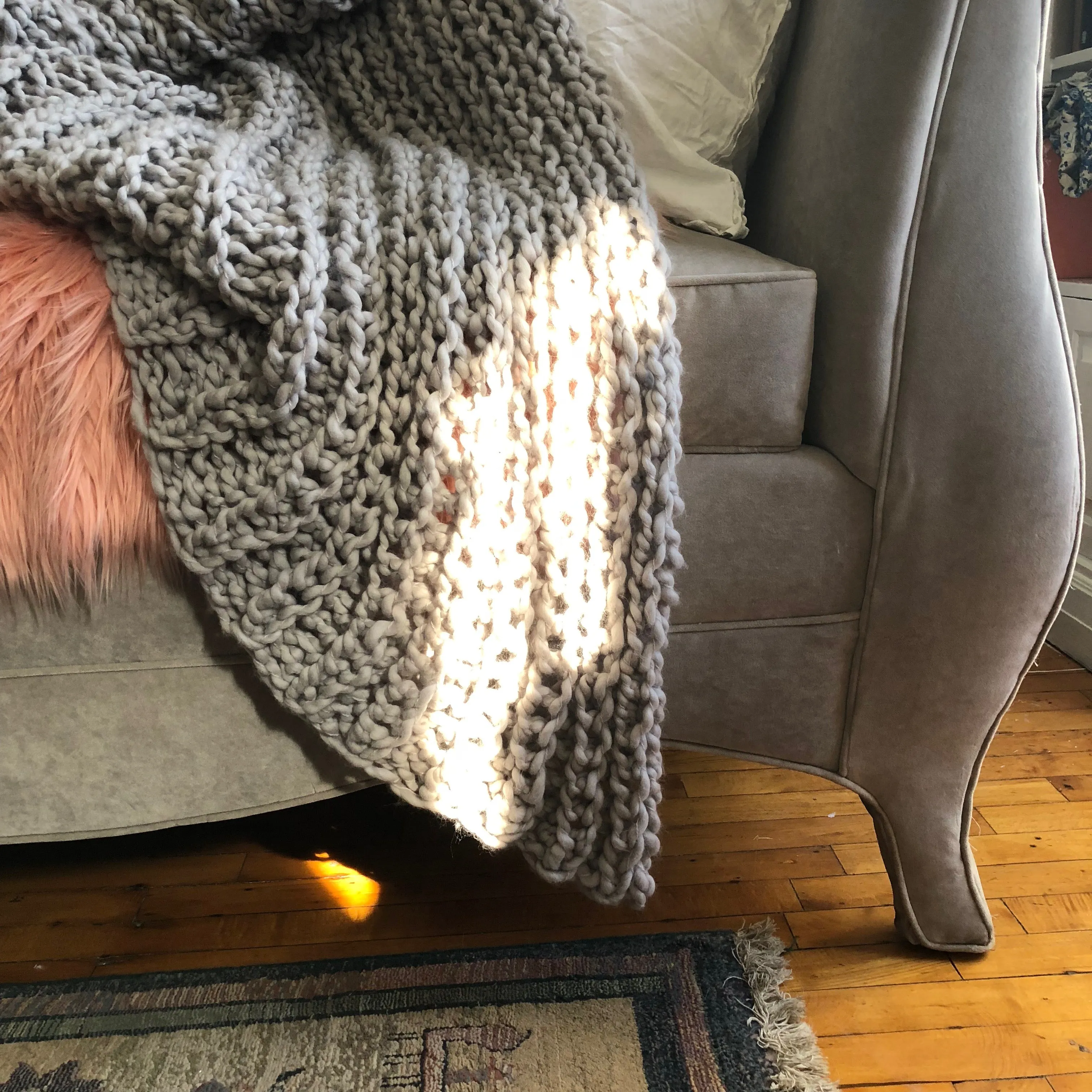 DIY Kit - Fisherman Rib Blanket - Merino No. 5