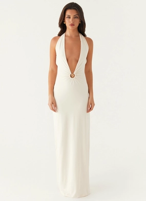 Dominica Maxi Dress - Ivory Dominica Maxi Dress - Ivory