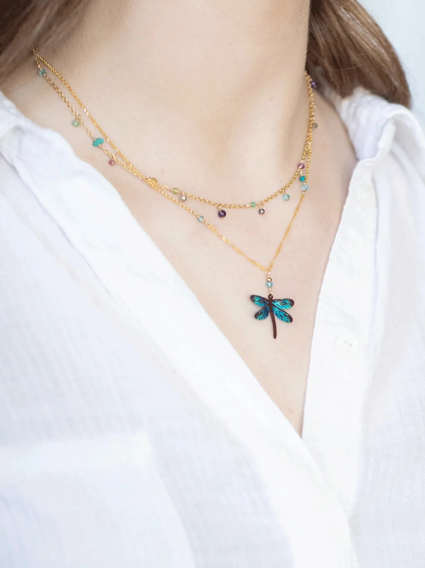 DRAGONFLY NECKLACE