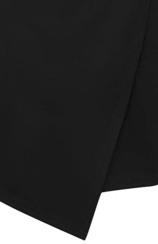 Draped Asymmetrical Fashion Pleated Skirt