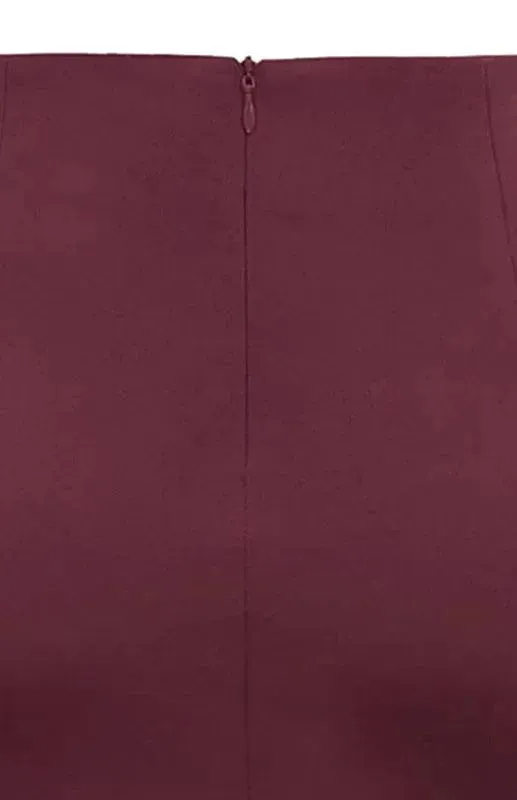 Draped Asymmetrical Fashion Pleated Skirt