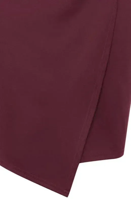 Draped Asymmetrical Fashion Pleated Skirt