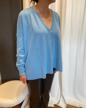 Dropped Shoulder Long Sleeve Cardigan | Heron
