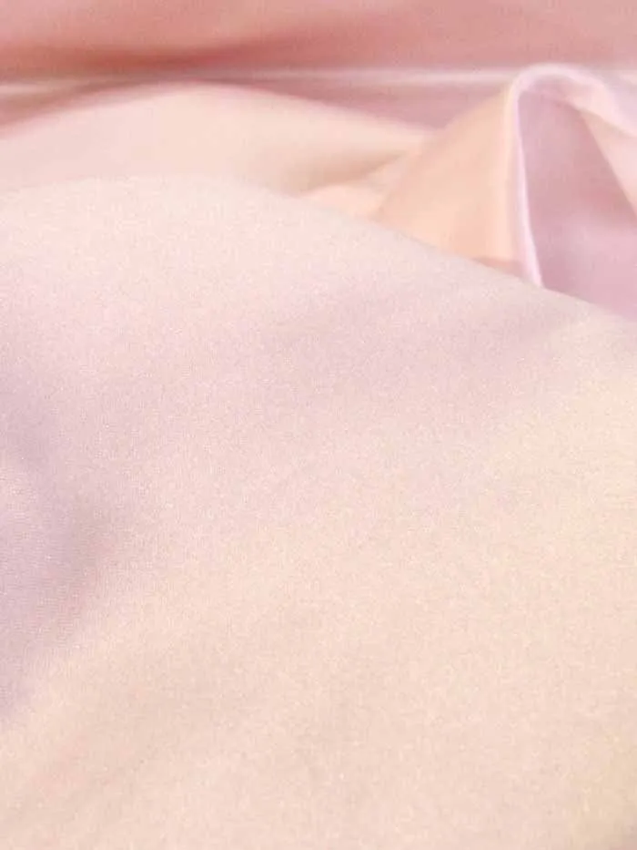 Dull Bridal Satin Fabric / Coral / Sold By The Yard