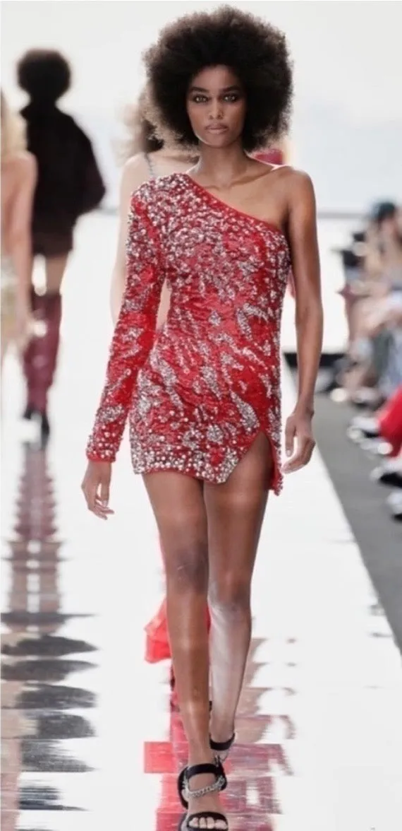 Dundas x Revolve Jett embellished dress