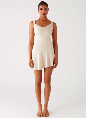 Dune Whisper Mini Dress - Ivory Dune Whisper Mini Dress - Ivory