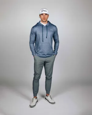 Dusty Blue Speckle Golf Hoodie Dusty Blue Speckle Golf Hoodie