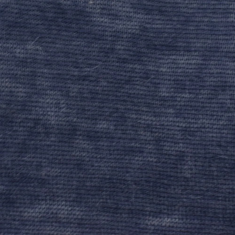 Dusty Navy Solid Stretch Poly-Wool Jersey Knit Fabric