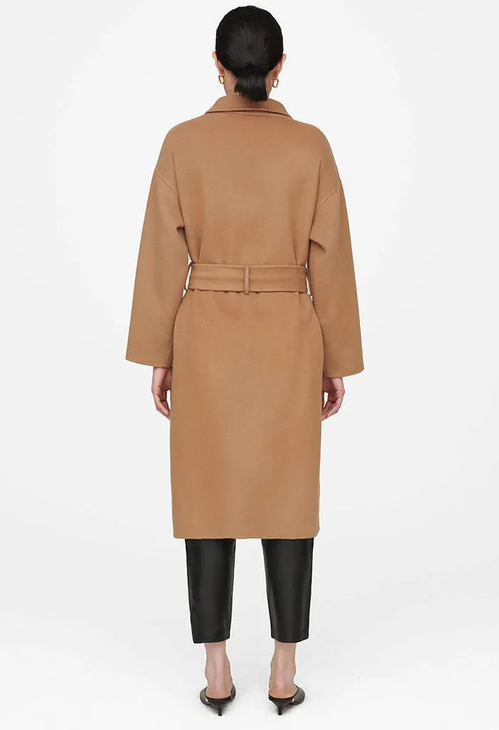 Dylan Coat - Camel Cashmere Blend