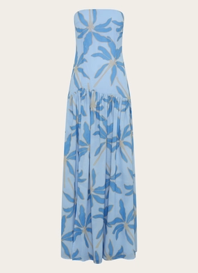 Eden Strapless Maxi Dress - Opulent Blue Eden Strapless Maxi Dress - Opulent Blue