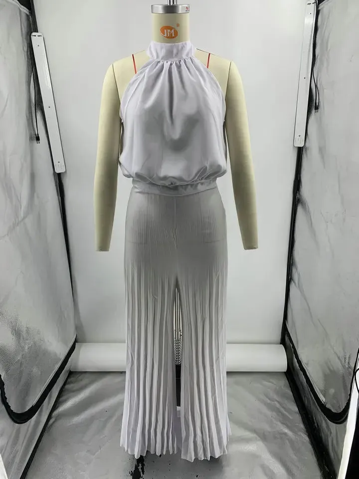 Elegant Sleeveless Wideleg  Jumpsuits