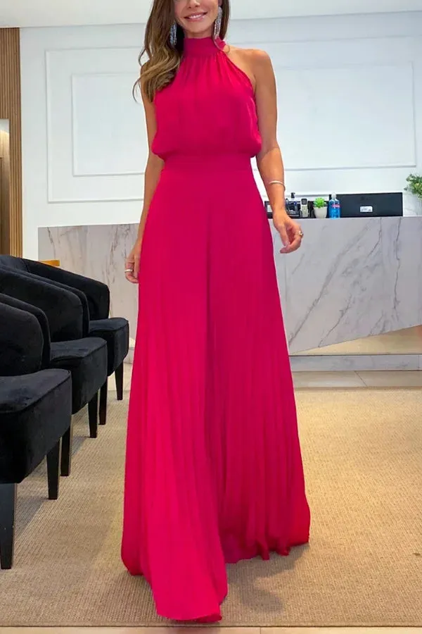 Elegant Sleeveless Wideleg  Jumpsuits