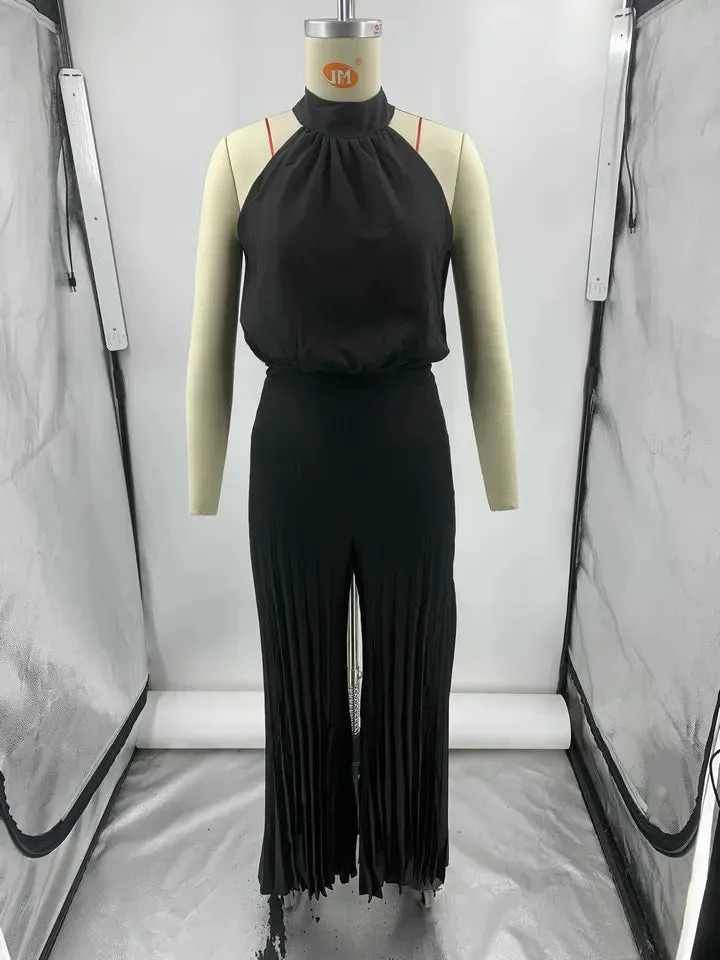 Elegant Sleeveless Wideleg  Jumpsuits