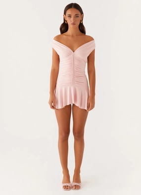 Elianna Mini Dress - Pink Elianna Mini Dress - Pink