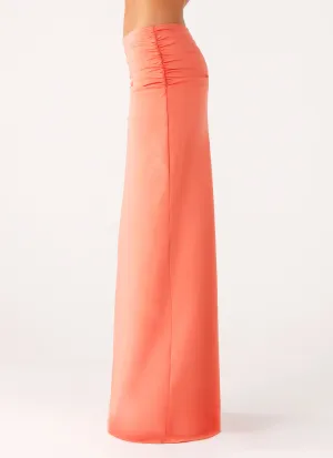 Elisabetta Maxi Skirt - Coral Elisabetta Maxi Skirt - Coral