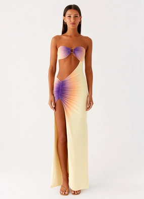 Ellisah Ombre Maxi Dress - Sunrise Ombre Ellisah Ombre Maxi Dress - Sunrise Ombre