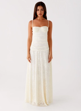 Elsa Maxi Dress - Ivory Elsa Maxi Dress - Ivory