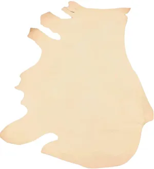 ELW Import Tooling Leather Vegetable Tanned Natural Cowhide Leather Side 3/4 oz. (1.2-1.66mm) 22-26 SQ. FT.