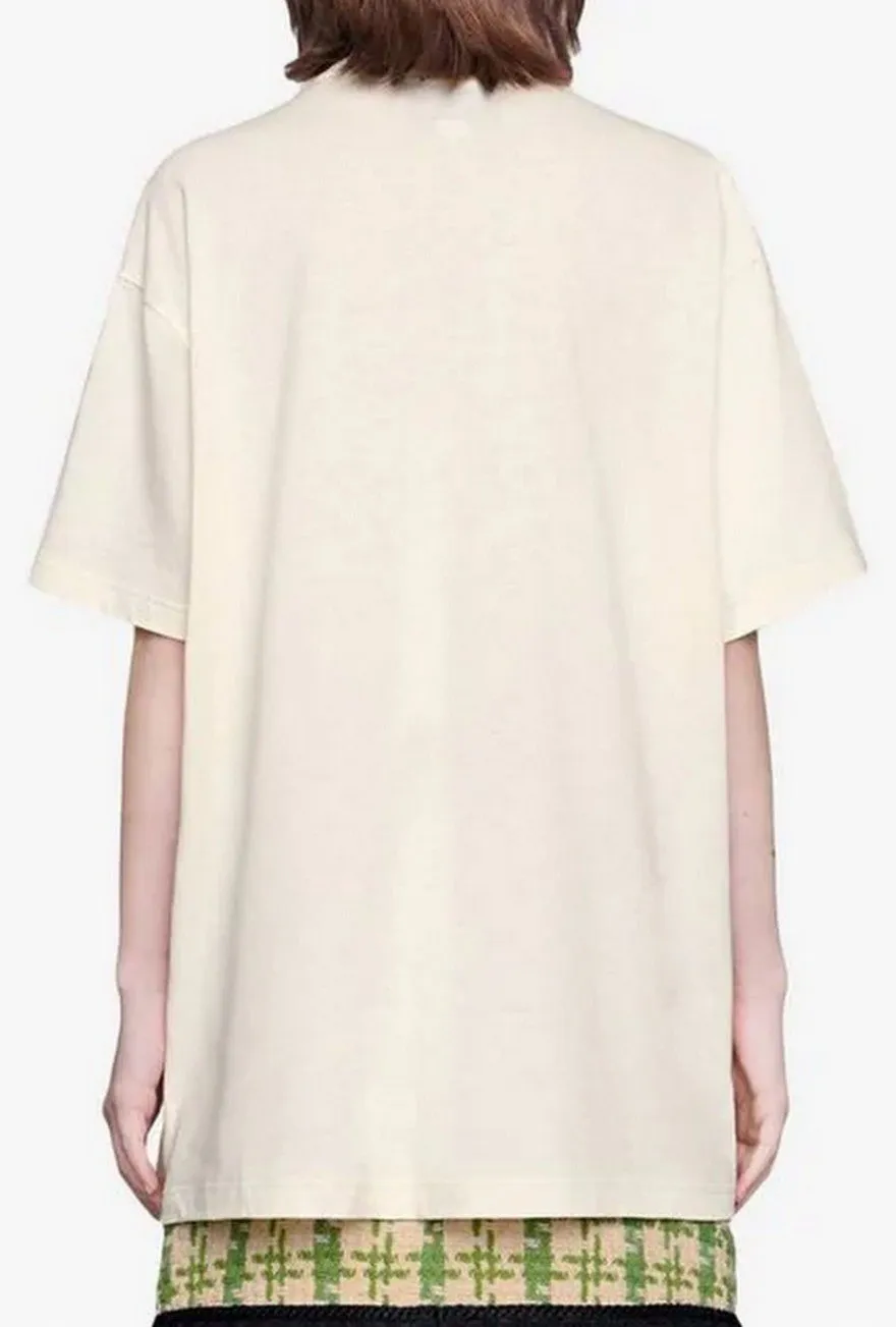 Embellished Blade T-Shirt - White or Black