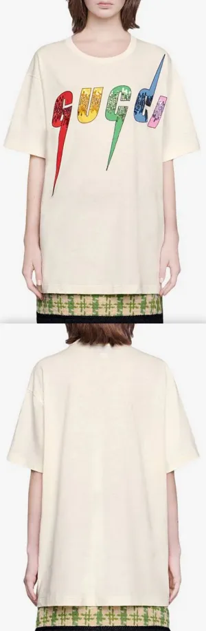Embellished Blade T-Shirt - White or Black