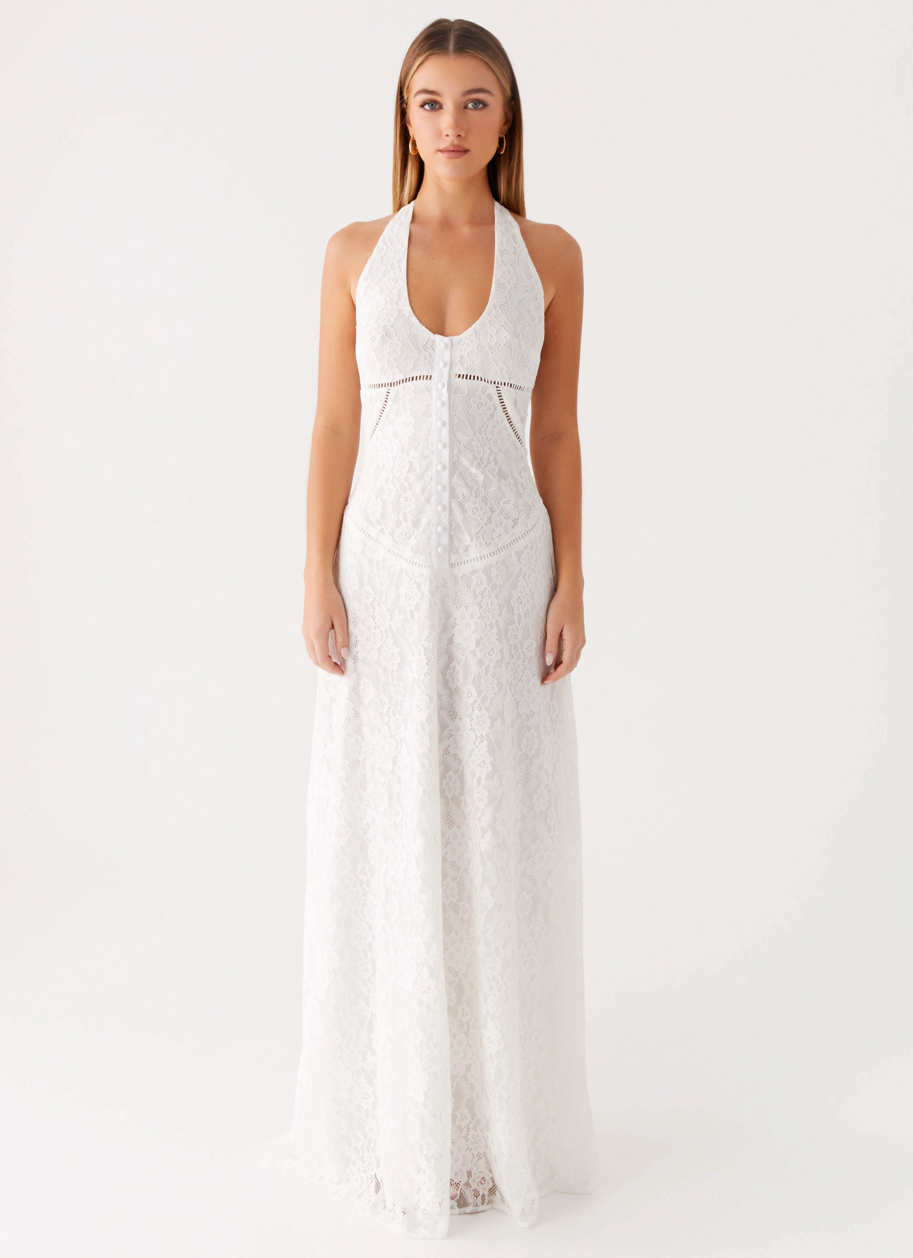 Ember Valley Maxi Dress - Ivory