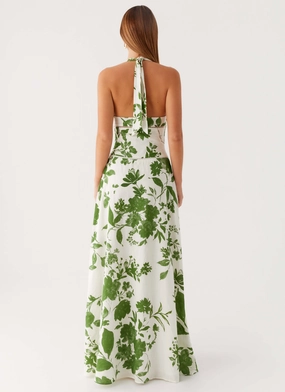 Ember Valley Maxi Dress - Verdant Bloom Ember Valley Maxi Dress - Verdant Bloom