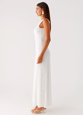 Embrace The Sun Maxi Dress - White Embrace The Sun Maxi Dress - White