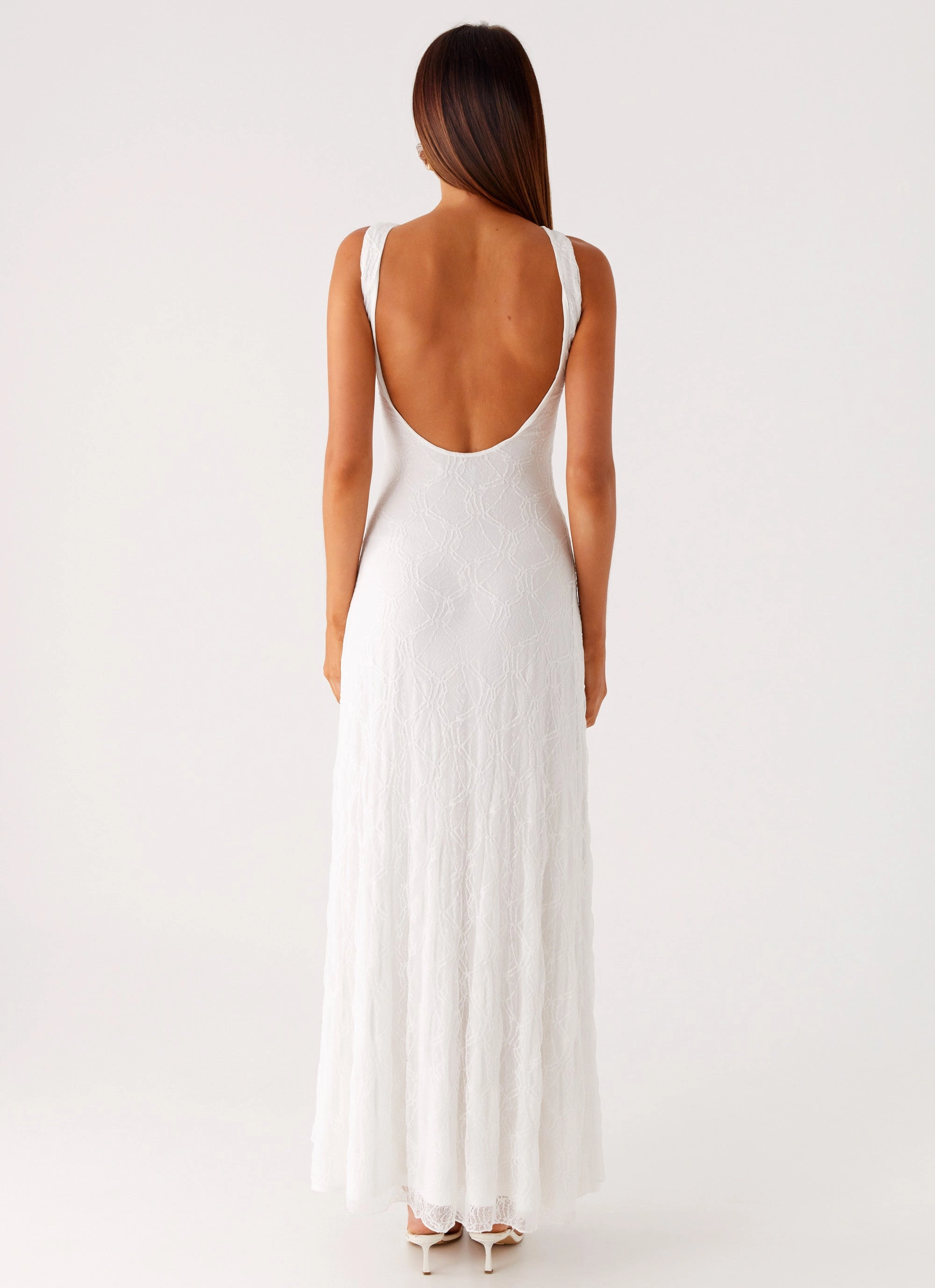 Embrace The Sun Maxi Dress - White