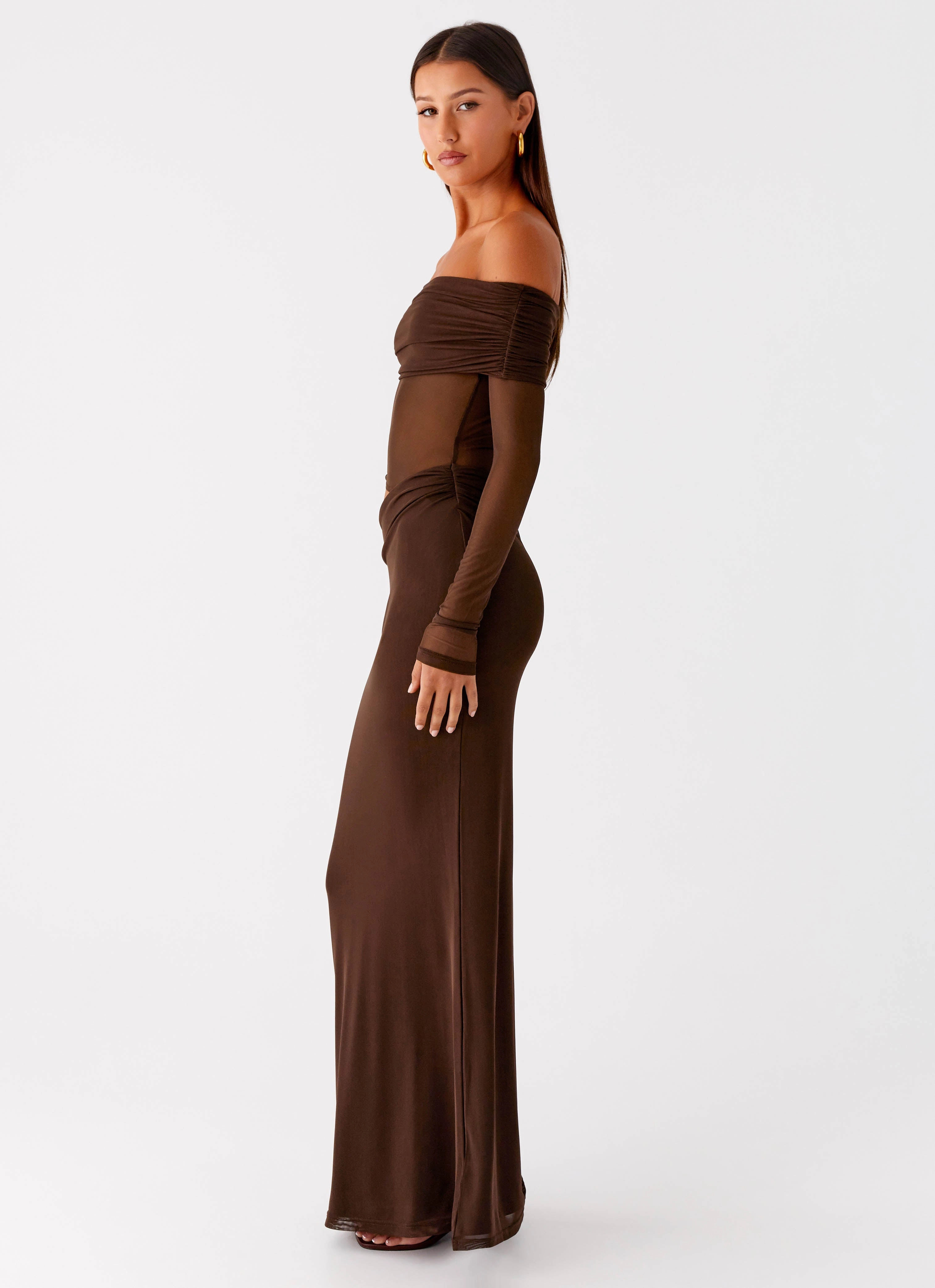 Emery Maxi Dress - Chocolate