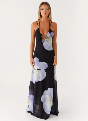 Enrika Maxi Dress - Flower Print Enrika Maxi Dress - Flower Print