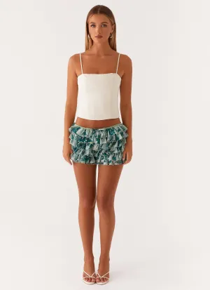 Entertain Me Bloomer Shorts - Cloud Nine Floral Entertain Me Bloomer Shorts - Cloud Nine Floral