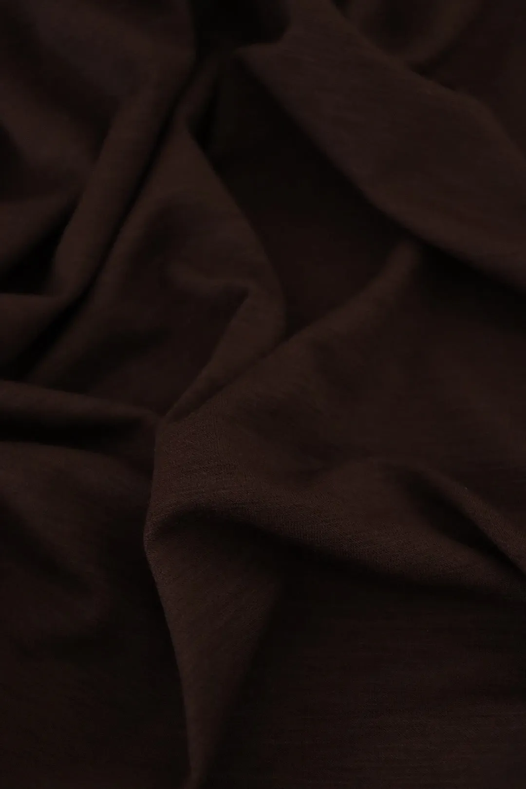 Espresso Galway Wool Spandex Jersey Knit | By The Half Yard