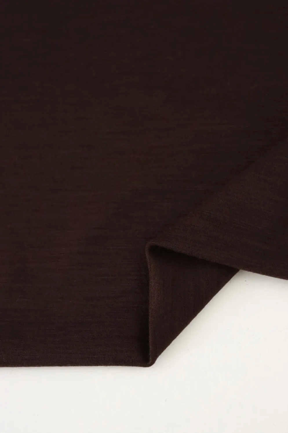 Espresso Galway Wool Spandex Jersey Knit | By The Half Yard