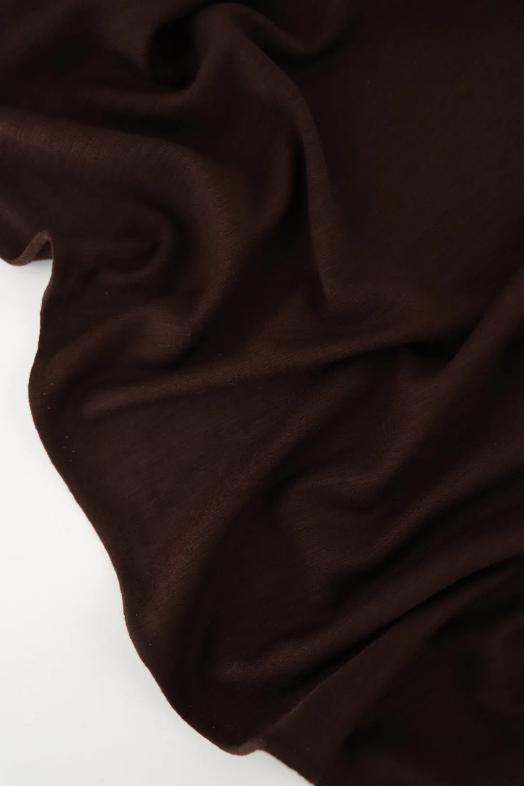 Espresso Galway Wool Spandex Jersey Knit | By The Half Yard