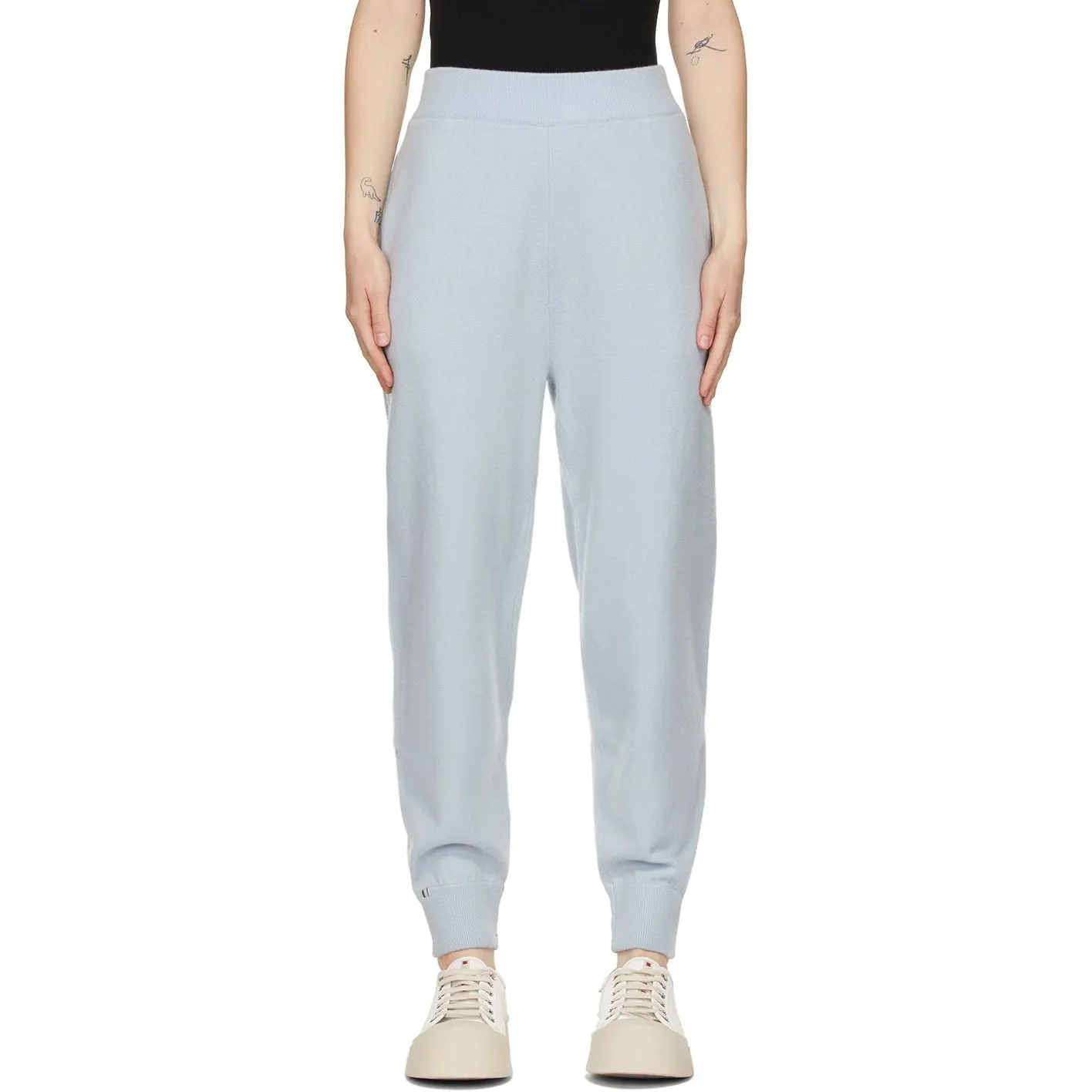 extreme cashmere Blue Cashmere NÂ°56 Yogi Lounge Pants