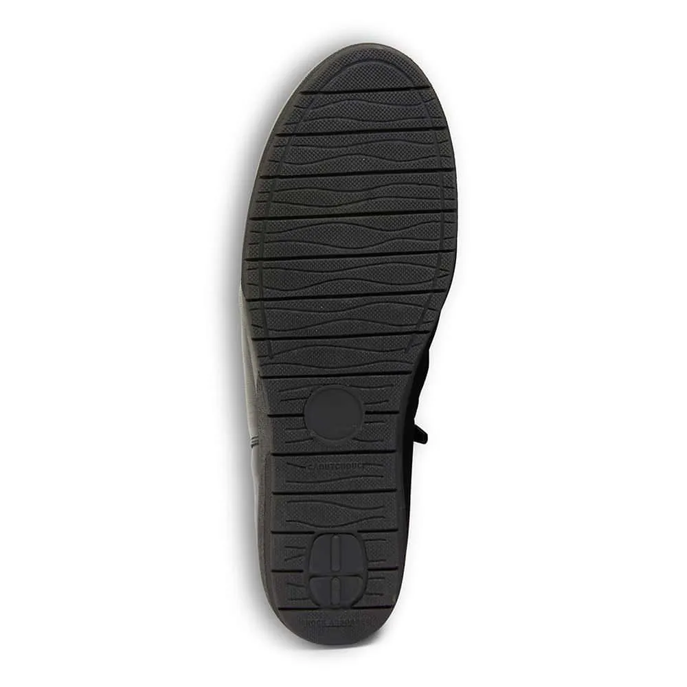 Fairway Boot in Black Leather