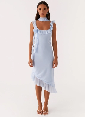 Fariday Midi Dress - Blue Fariday Midi Dress - Blue