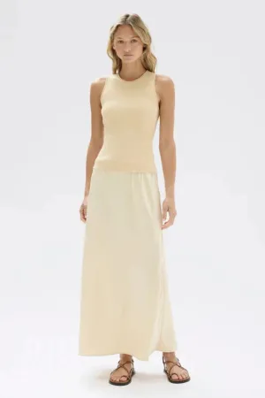 Faye Knit Tank Pannacotta