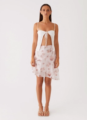 Feed The Fire Top - White Feed The Fire Top - White