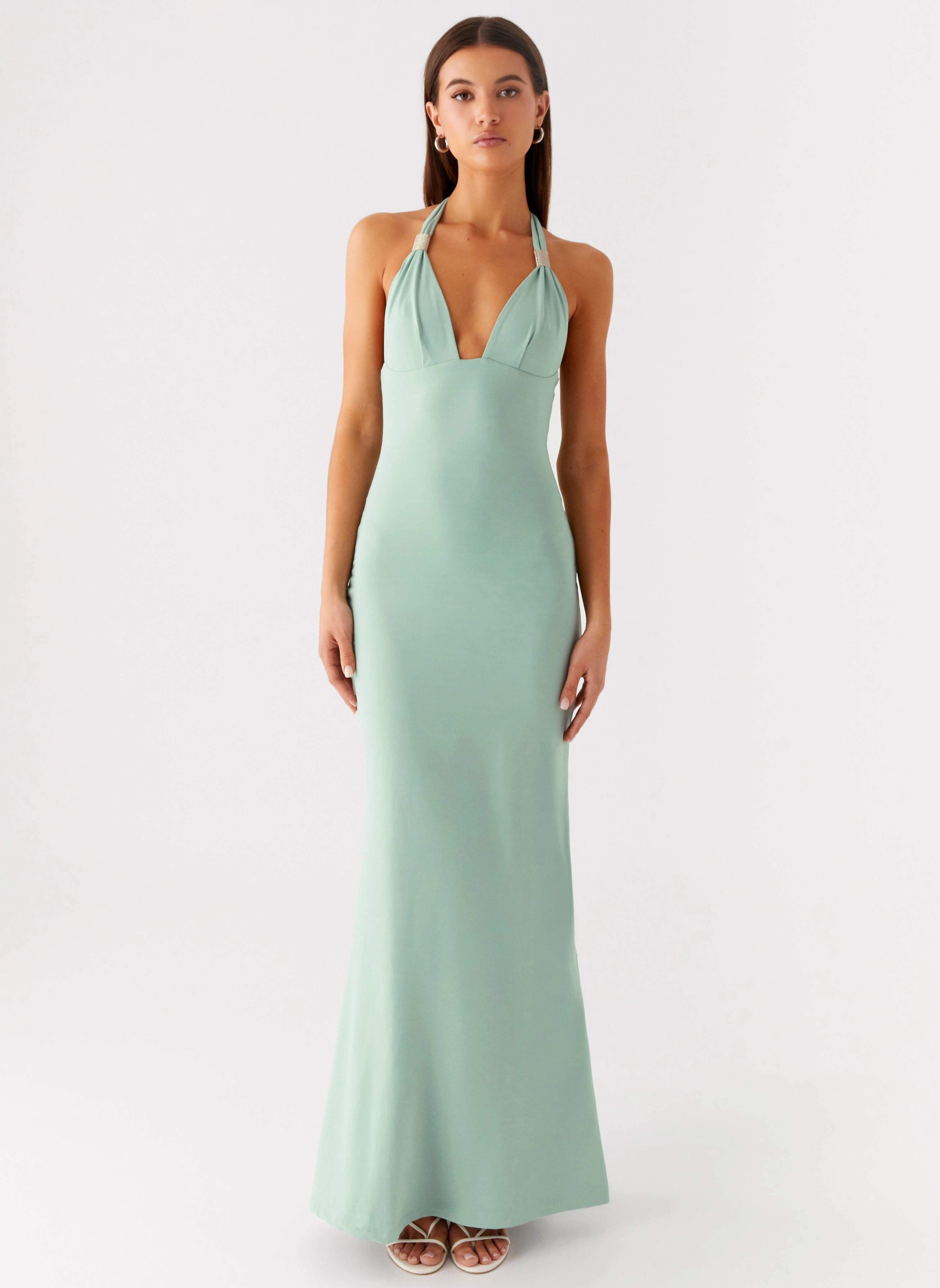 Fern Valley Maxi Dress - Sage